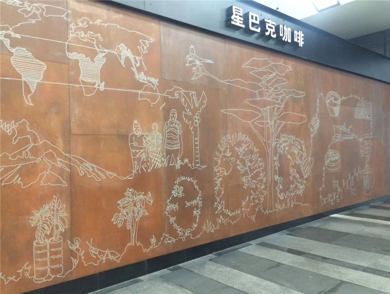 响水耐候钢幕墙